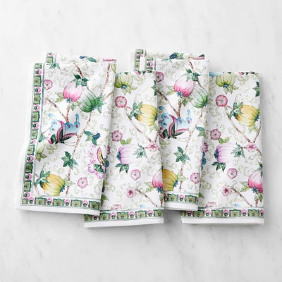 Famille Rose Napkins, Set of 4