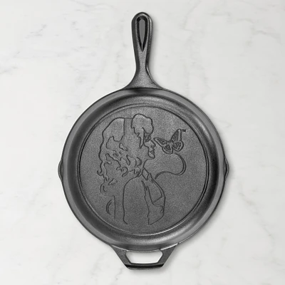 Lodge Seasoned Cast Iron Dolly Parton Skillet, 10"