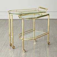 Bella Folding Bar Cart (31")