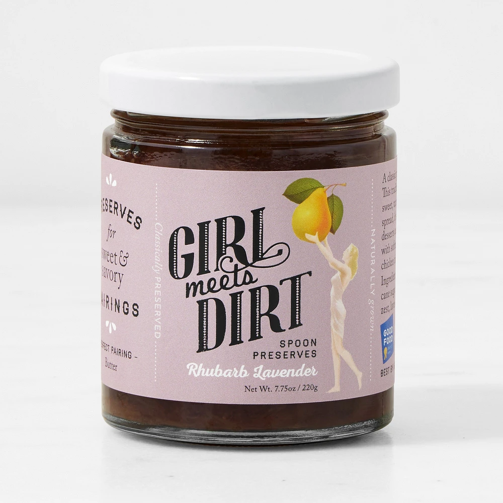 Girl Meets Dirt, Rhubarb Lavender Jam