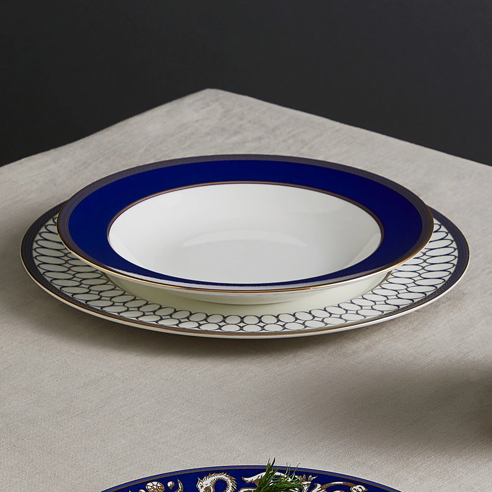 Wedgwood Renaissance Gold Rimmed Soup Bowl