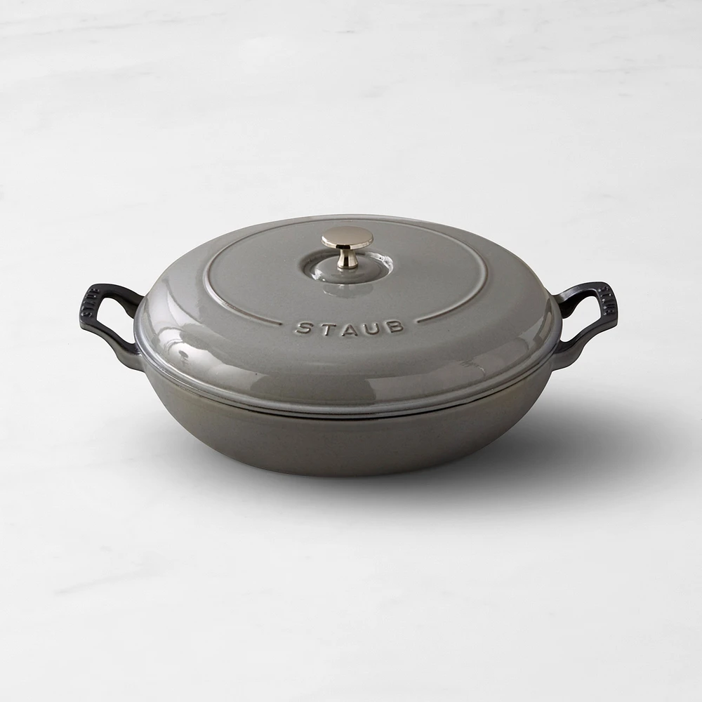 Staub Enameled Cast Iron Braiser, 3 1/2-Qt.