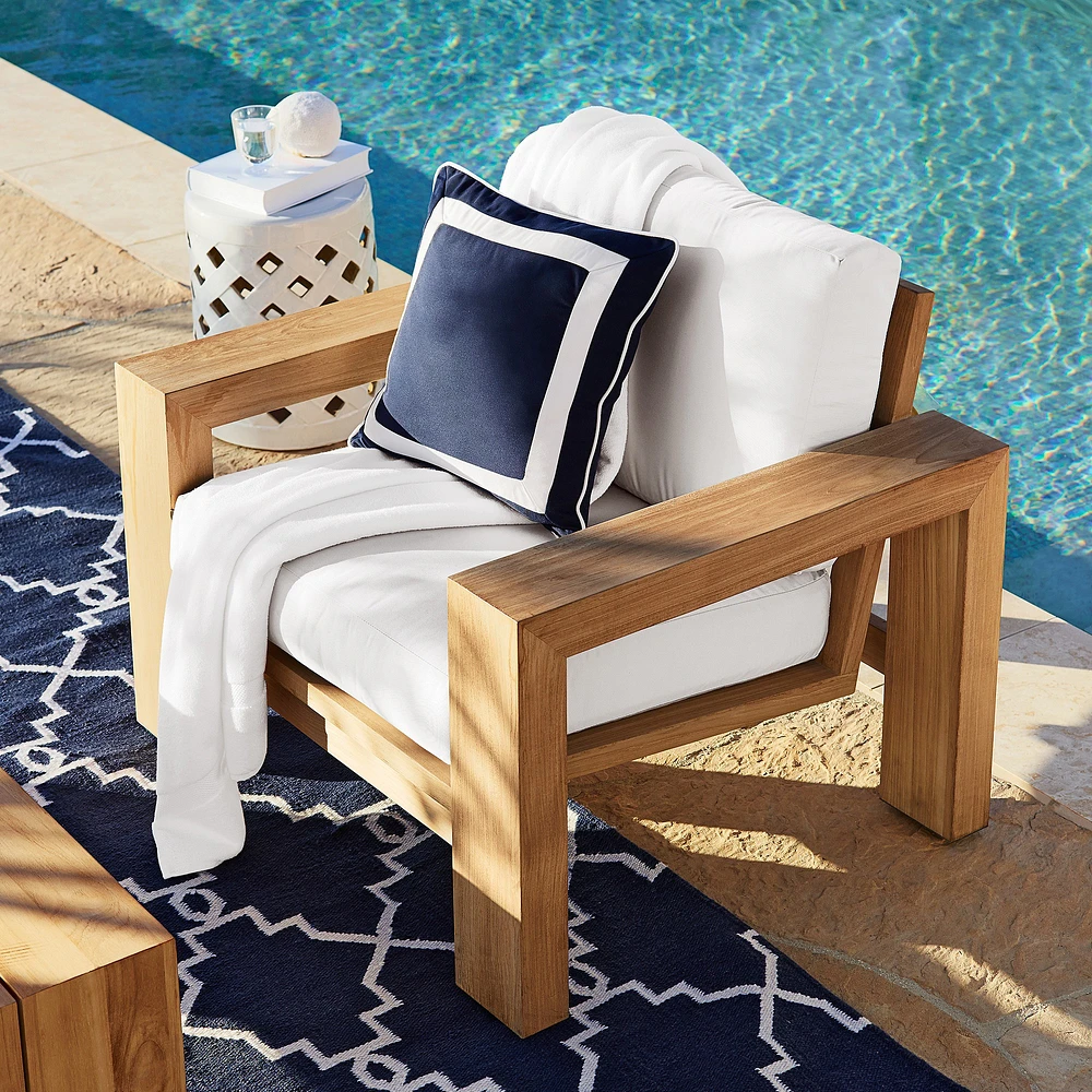 Larnaca Outdoor Teak Club Chair