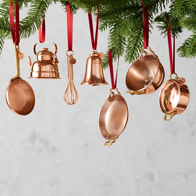 Williams Sonoma Copper Ornament Collection