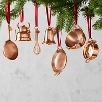 Williams Sonoma Copper Ornament Collection