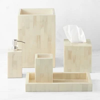 Bone Tile Bath Accessories