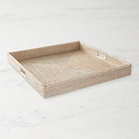 Hapao Square Tray, Light Wash