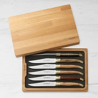 Laguiole en Aubrac Mixed Wood Steak Knives, Set of 6