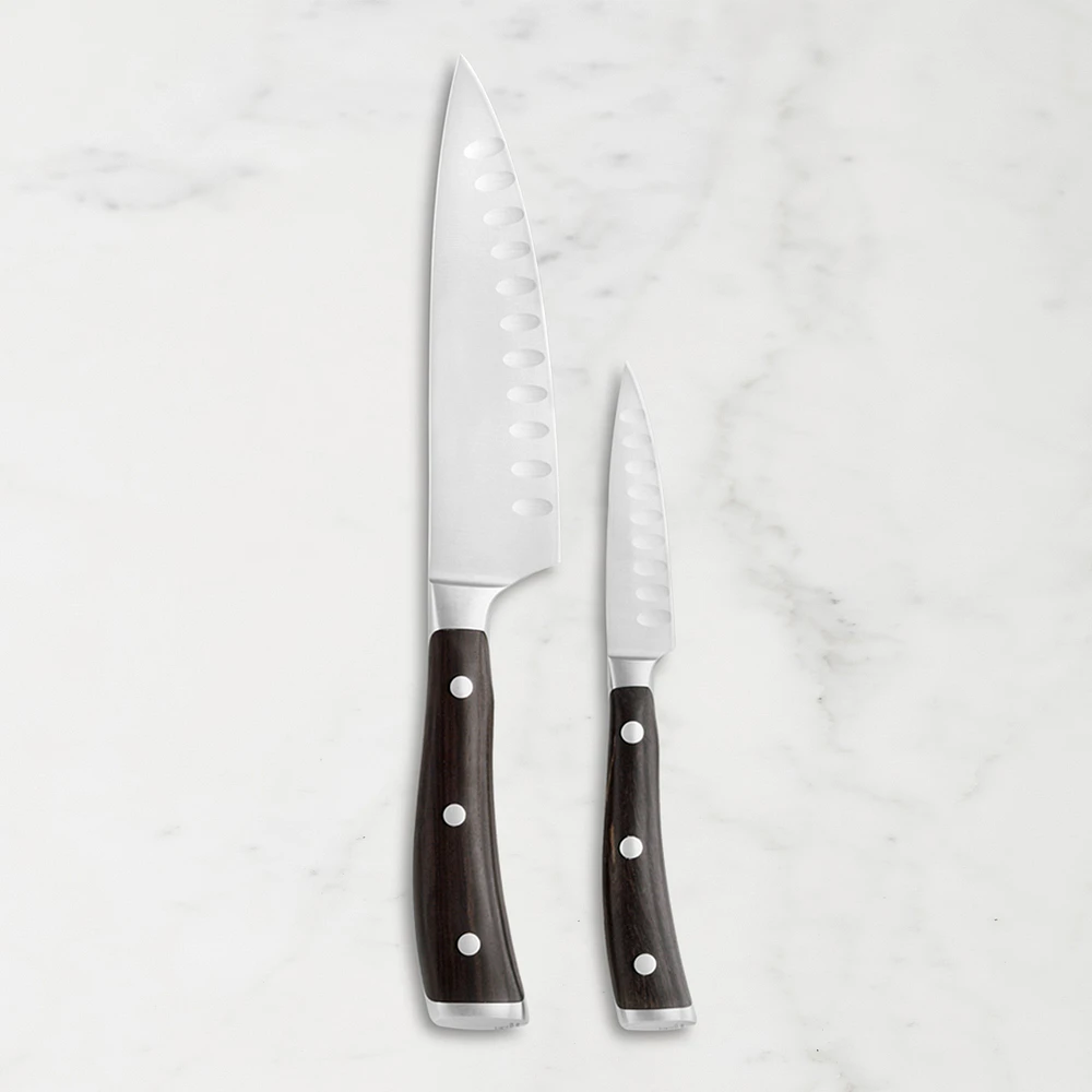 Wüsthof Classic Ikon Chef's Knives, Set of 2