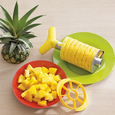 Stainless-Steel Pineapple Slicer & Dicer