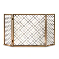 Hartwick Tri Panel Fireplace Screen