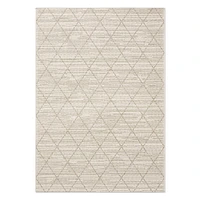 Faux Natural Grace Diamond Indoor/Outdoor Rug