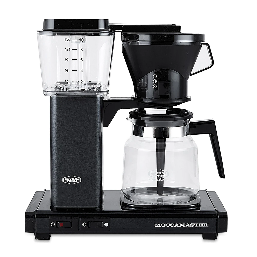 Moccamaster by Technivorm KB-741-AO Coffee Maker with Glass Carafe