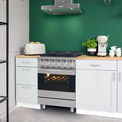 SMEG Professional Series Gas Range