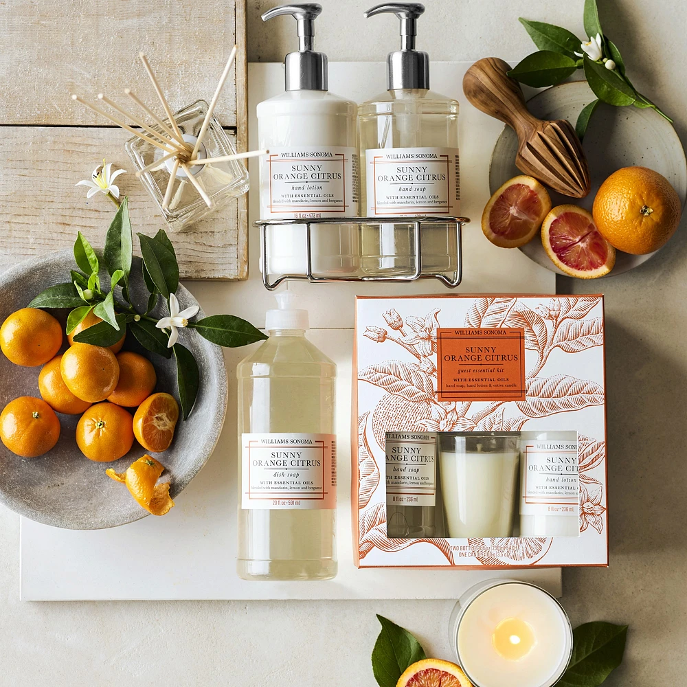 Williams Sonoma Sunny Orange Citrus Essentials Oils Collection