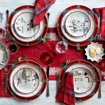 Snowman Dinnerware Collection