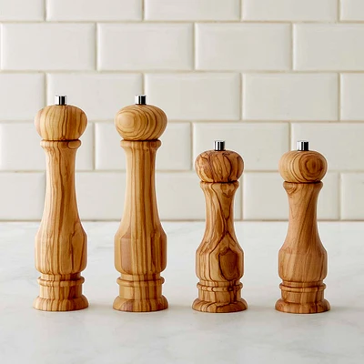 Williams Sonoma Traditional Olivewood Salt & Pepper Mills