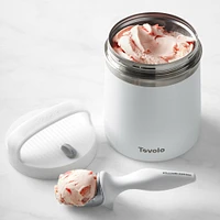 Tovolo Stainless-Steel Ice Cream Storage Container & Williams Sonoma Tilt Up Scoop