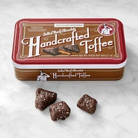 Dark Chocolate Handcrafted Toffee with Sea Salt