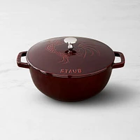 Staub Enameled Cast Iron Essential French Oven, Rooster Design