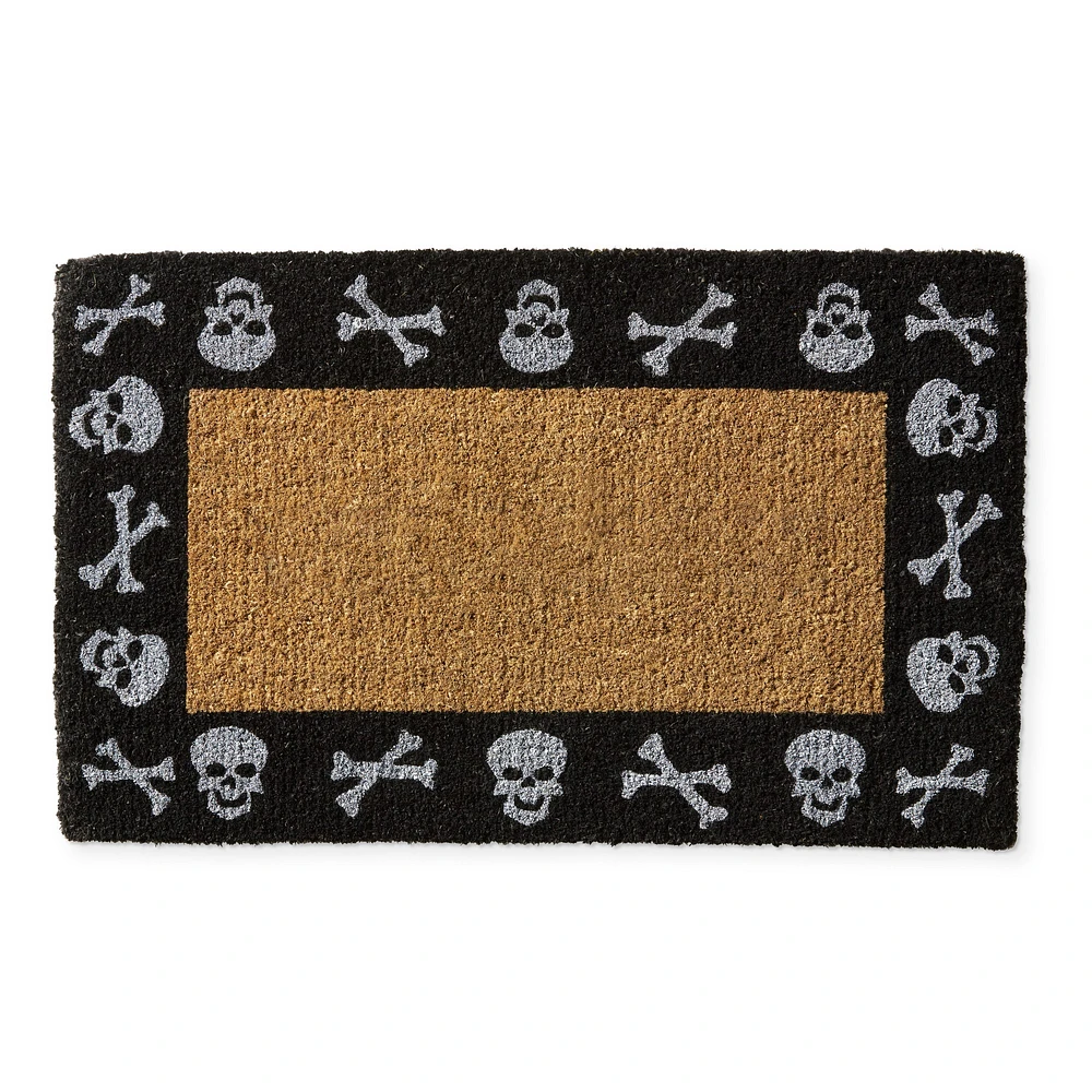 Williams Sonoma Skull n Bones Doormat