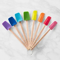 Flour Shop Mini Wood Spatulas, Set of 8