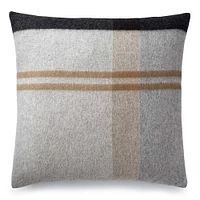 Plaid Lambswool Pillow Cover