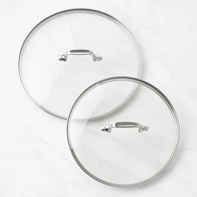 All-Clad HA1 Expert 2-Piece Glass Lid Set, 10" & 12"