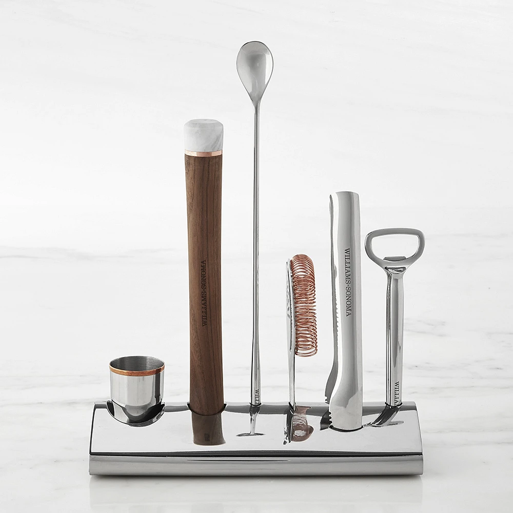 Williams Sonoma Bar Tool Set with Stand