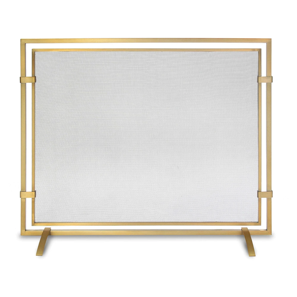 Sinclair Single Panel Fireplace Screen