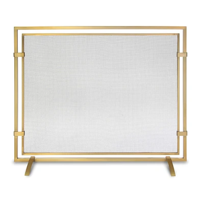 Sinclair Single Panel Fireplace Screen