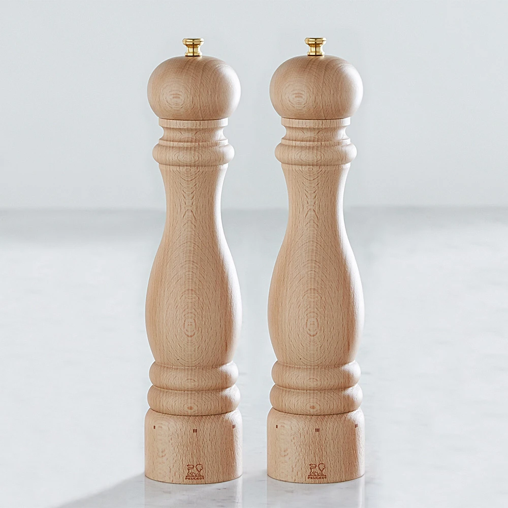 Peugeot Paris U Select Salt & Pepper Mills, Natural