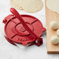 Cast-Iron Tortilla Press, Red