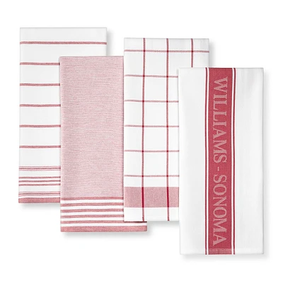 Williams Sonoma Multi Pack Towels, Set of 4