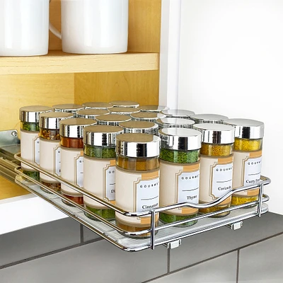 Lynk Slide Out Single Spice Rack, 8"