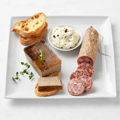 Black Truffle Butter, Mousse & Salami Set