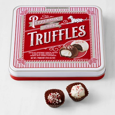 Williams Sonoma Peppermint Bark Truffles