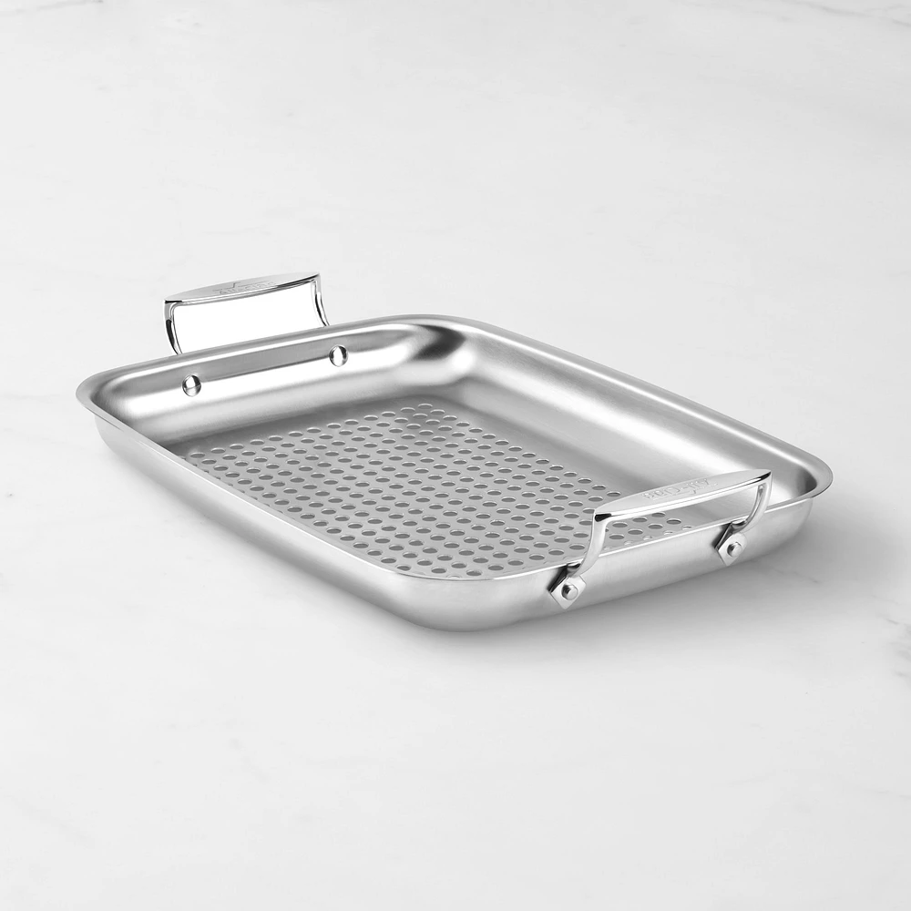 All-Clad Stainless-Steel Outdoor Roasting Pan