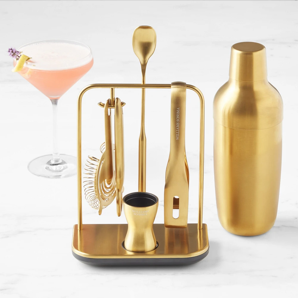 Williams Sonoma Encore Bar Tools Set and Cocktail Shaker