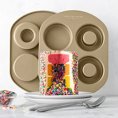 Flour Shop Mini Explosion Cake Pan, Set of 2