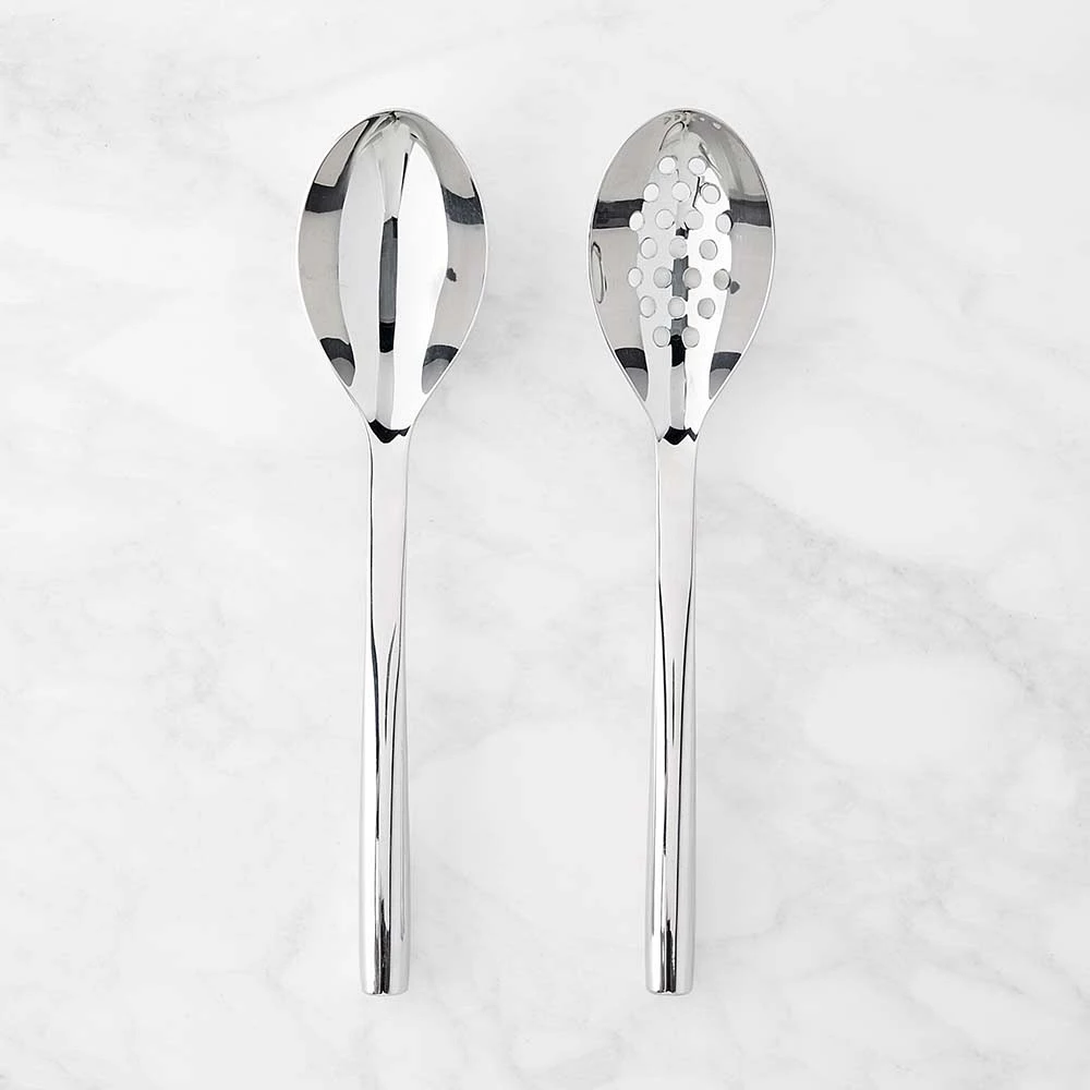 Williams Sonoma Signature Stainless-Steel Spoons, Set of 2