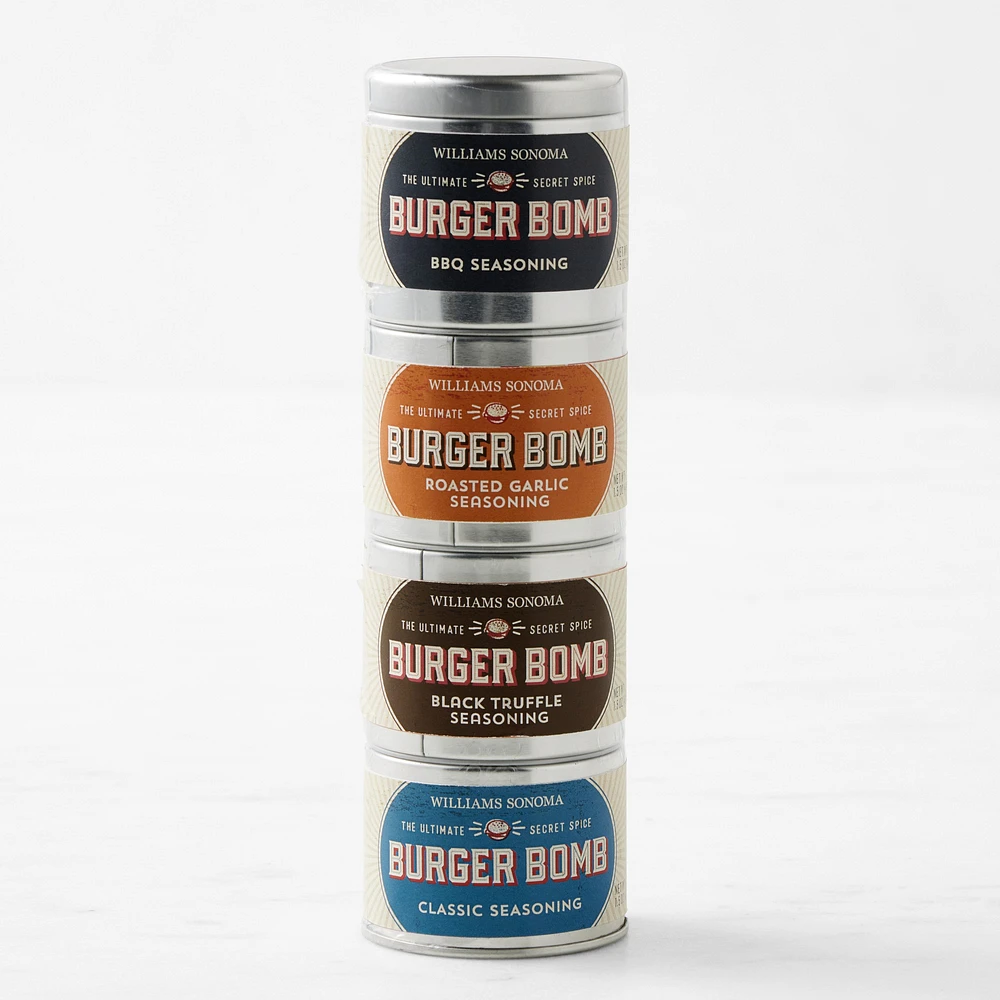 Williams Sonoma Burger Bomb Mini Rub Set