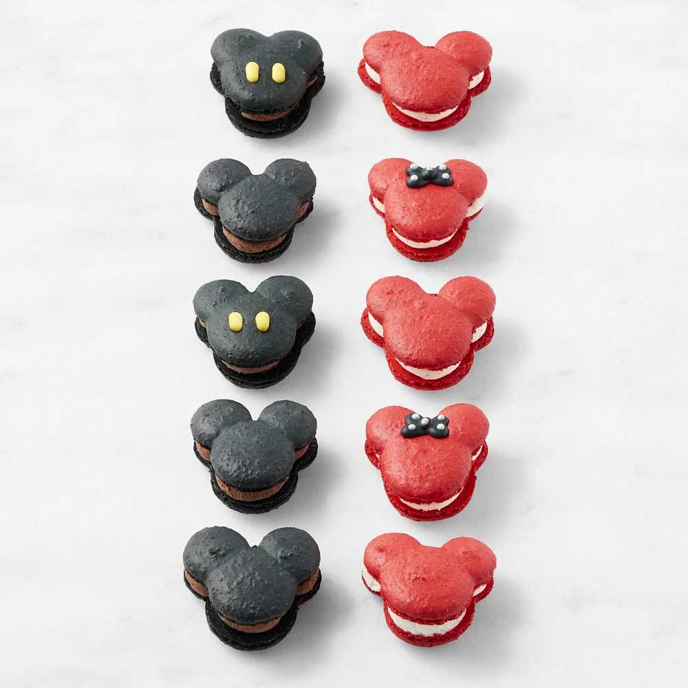 Disney Mickey & Minnie Mouse™ x Williams Sonoma Shaped Macarons