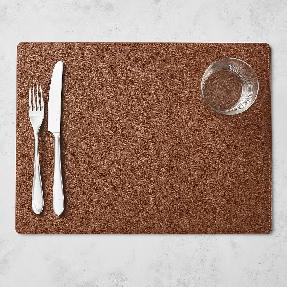 Faux Shagreen Rectangle Placemat