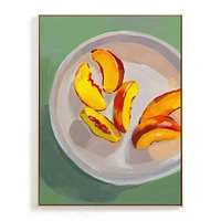 Peaches Limited Edition Kitchen Art by Minted