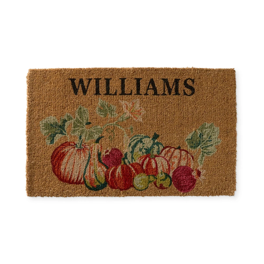 Harvest Pumpkin Doormat