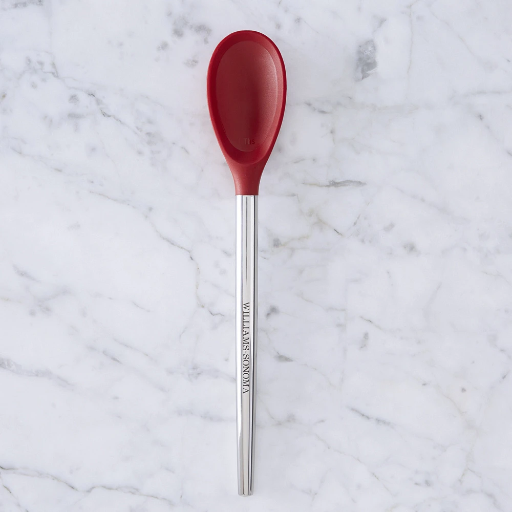 Williams Sonoma Stainless-Steel Silicone Spoon