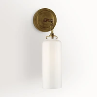 Scarlet Cylinder Sconce