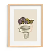 Bowl of Figs Limited Edition Kitchen Art by Minted