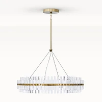 Phoebe Round LED Crystal Chandelier